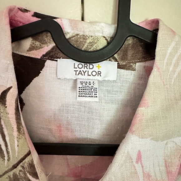 Lord & Taylor 100% Linen - Picture 2 of 8